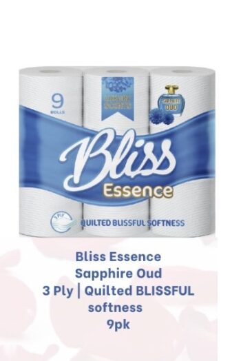 BLISS ESSENCE 3PLY TOILET ROLLS OUD